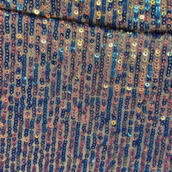 NWT,Morgan & Co Sequin Embellished Gown,rose/lilac - Picture 14 of 17